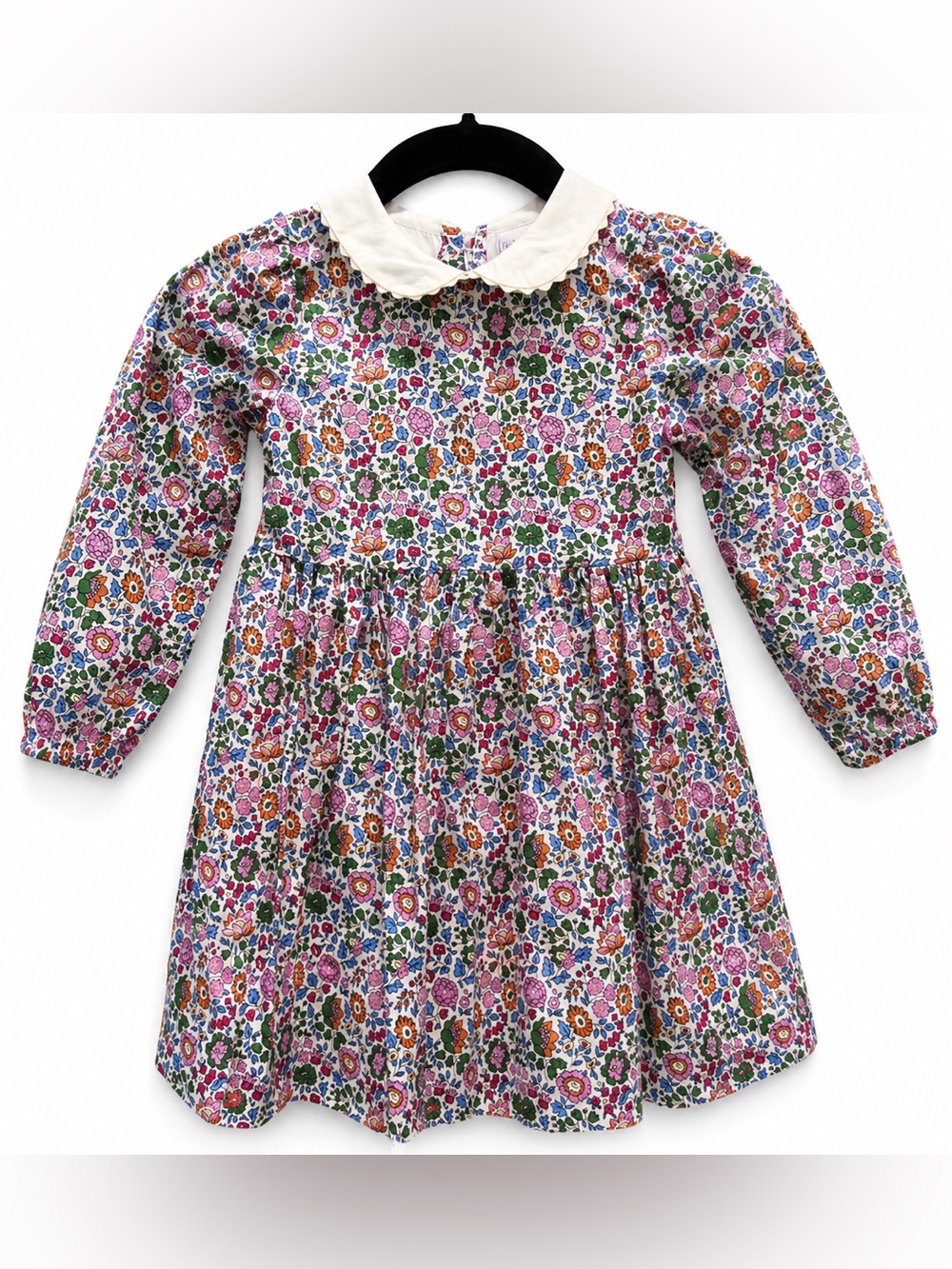 Rachel Riley Ditsy Floral Collared Dress 3Y | Peter Pan Collar 100% Cotton